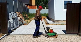 Устройство въезда на участок Фрязино, цена от 49770 руб.